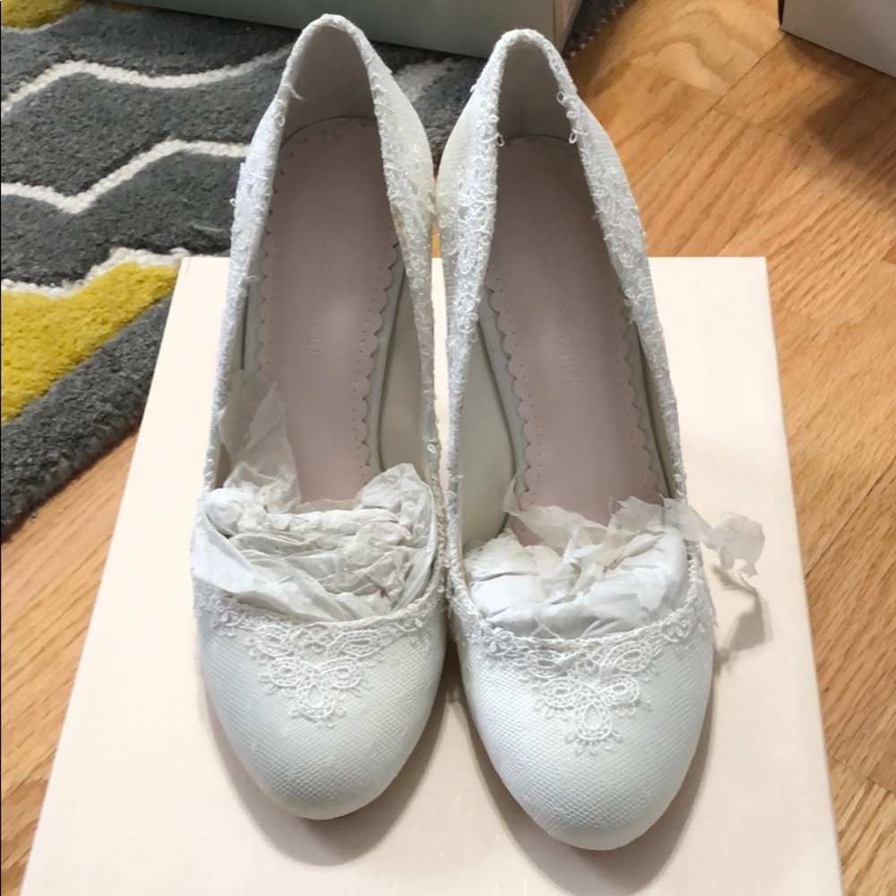 Melissa Sweet Ivory Heels/MS650007 sz5.5